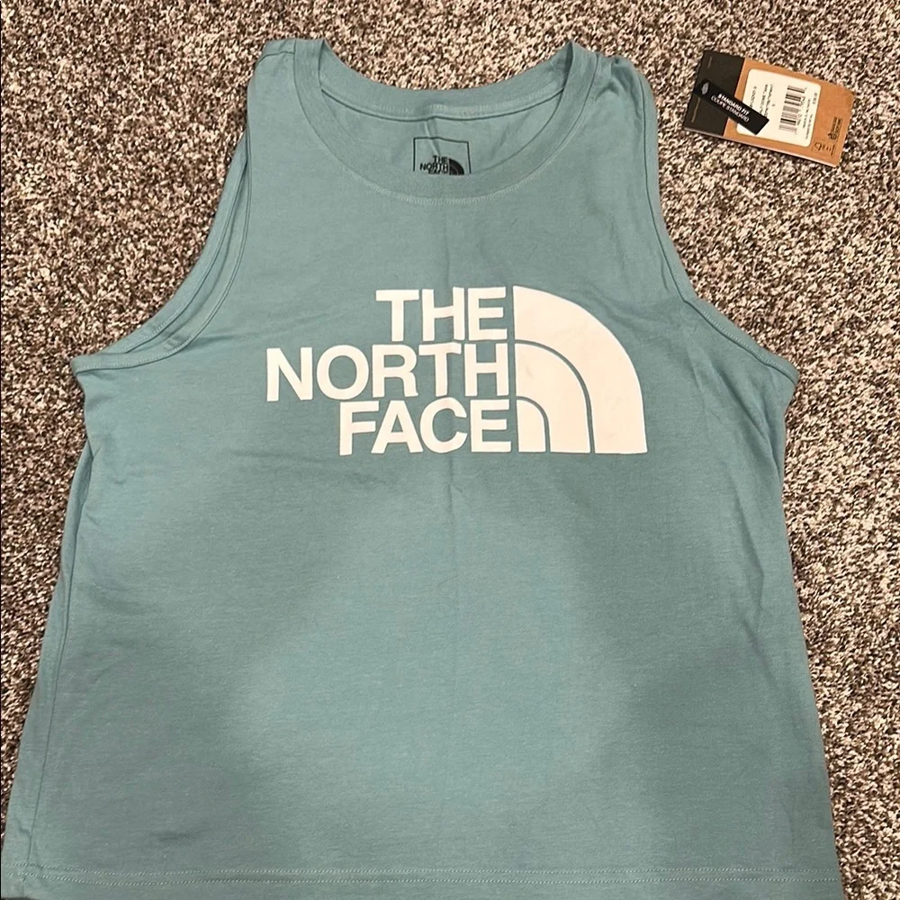 The North Face Blue Short Sleeve Tee - Picture 1 of 6